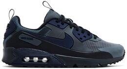 Nike: Серые кроссовки  Air Max 90
