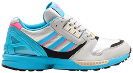 Adidas: Серые кроссовки  ZX-8000