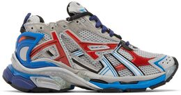 Balenciaga: Красные кроссовки  Runner