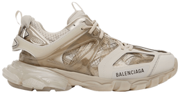 Balenciaga: Светлые кроссовки  Track