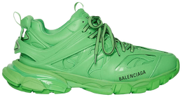 Balenciaga: Зелёные кроссовки  Track