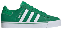 Adidas: Зелёные кроссовки  Campus