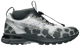 Asics: Серебристые кроссовки  Gel