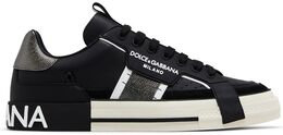 Dolce & Gabbana: Чёрные кроссовки 