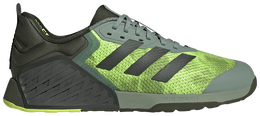 Adidas: Серебристые кроссовки 