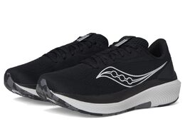 Saucony: Чёрные кроссовки 