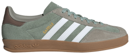 Adidas: Серебристые кроссовки  Gazelle Indoor