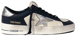 Golden Goose: Белые кроссовки  Stardan