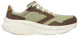 Saucony: Зелёные кроссовки 