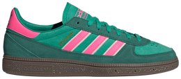 Adidas: Зелёные кроссовки  Handball Spezial