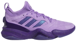 Adidas: Фиолетовые кроссовки 