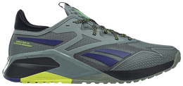 Reebok: Зелёные кроссовки  Nano