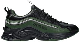 Asics: Зелёные кроссовки 