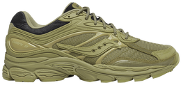 Saucony: Зелёные кроссовки 
