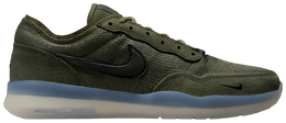 Nike: Зелёные кроссовки 