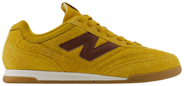 New Balance: Жёлтые кроссовки 
