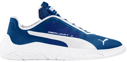 PUMA: Голубые кроссовки 
