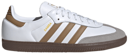 Adidas: Белые кроссовки  Samba