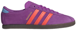 Adidas: Фиолетовые кроссовки 