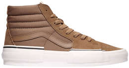 Vans: Коричневые кроссовки  Sk8-Hi
