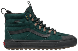 Vans: Зелёные кроссовки  Sk8-Hi