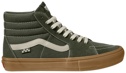Vans: Зелёные кроссовки  Sk8-Hi