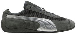 PUMA: Серебристые кроссовки  Speedcat