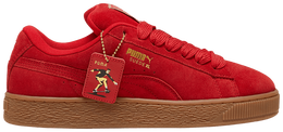 PUMA: Красные кроссовки  Suede