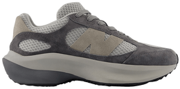 New Balance: Серые кроссовки 