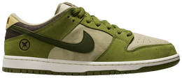 Nike: Зелёные кроссовки  Dunk Low