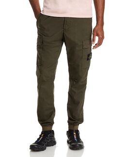 Stone Island: Зелёные брюки 