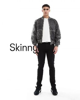 Calvin Klein Jeans: Чёрные джинсы 