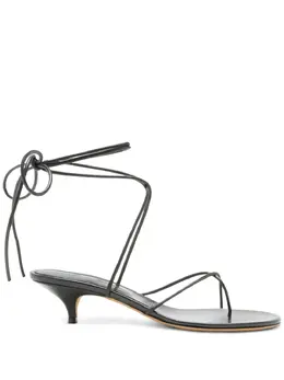 Proenza Schouler: Чёрные сандалии 