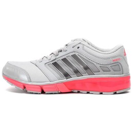 Adidas: Серые кроссовки 