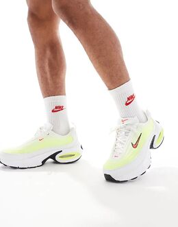 Nike: Зелёные кроссовки  Air Max