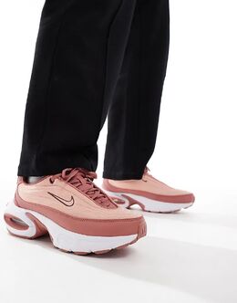 Nike: Розовые кроссовки  Air Max