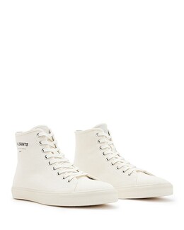 Allsaints: Бежевые кроссовки 
