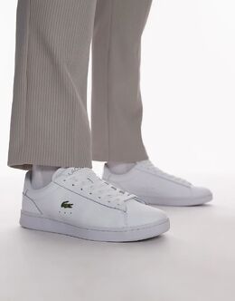 Lacoste: Белые кроссовки 