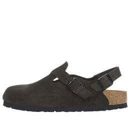 Birkenstock: Чёрные сандалии 