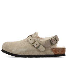 Birkenstock: Зелёные сандалии 