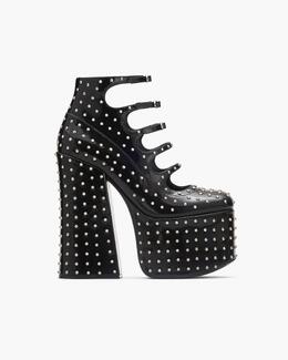 Marc Jacobs: Чёрные ботинки 