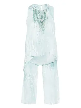 Blumarine: Шифоновый топ 
