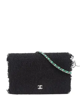 CHANEL Pre-Owned: Чёрная сумка 