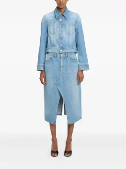 Victoria Beckham: Джинсовая куртка 