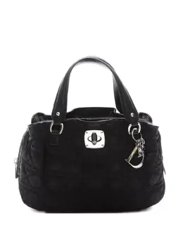 Christian Dior Pre-Owned: Чёрная сумка-шоппер 