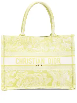 Christian Dior Pre-Owned: Зелёная сумка-шоппер 