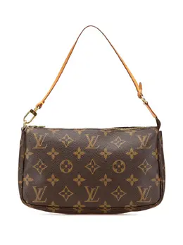 Louis Vuitton Pre-Owned: Коричневая сумка 
