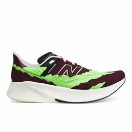 New Balance: Зелёные кроссовки 
