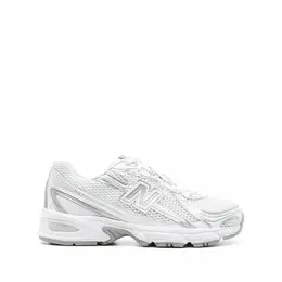 New Balance: Белые кроссовки 