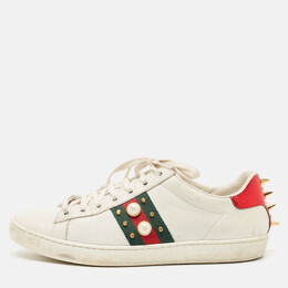 Gucci: Белые кроссовки  Ace